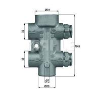 MAHLE TO 8 80 THERMOSTAT OIL COOLING