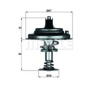 MAHLE TX 26 71D THERMOSTAT COOLANT