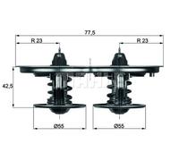 MAHLE TX 32D THERMOSTAT COOLANT