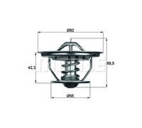 MAHLE TX 35 71 THERMOSTAT COOLANT