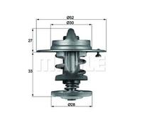 MAHLE TX 80 83 Thermostat