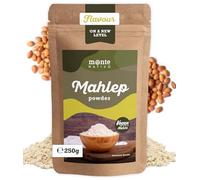 Mahlepi Powder Monte Nativo (250g) - Ground Mahlab - Mahleb Powder - Gently dried and aromatic Spices ideal for Cooking and Seasoning