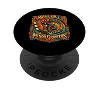 Mahler 1 Minor Gravitas Violin Music Orchestra Art PopSockets Adhesive PopGrip