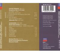 MAHLER 4; BERG: 7 EARLY SONGS NEW CD