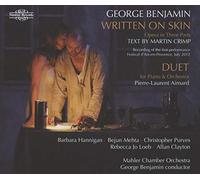George Benjamin / Mahler Co – Written on Skin – CD – New