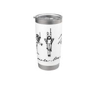 Mahler Composer Conductor Classical Music Stainless Steel Insulated Tumbler