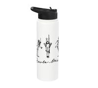 Mahler Composer Conductor Classical Music Stainless Steel Insulated Water Bottle
