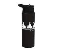Mahler Composer Conductor Classical Music Stainless Steel Insulated Water Bottle