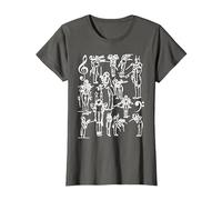 Mahler Composer Conductor Classical Music T-Shirt, Women, Asphalt Grey, Small