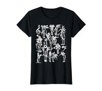Mahler Composer Conductor Classical Music T-Shirt, Women, Black, X-Large