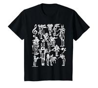 Mahler Composer Conductor Classical Music T-Shirt, Youth, Black, Large
