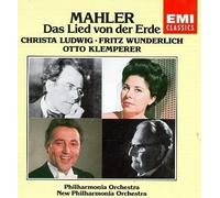 Mahler: Das Lied von der Erde by Christa Ludwig, Fritz Wunderlich (1990-10-25)