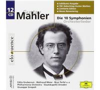 Mahler : Die 10 Symphonien & orchesterlieder (10 symphonies & orchestral songs)