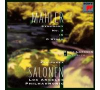 MAHLER/SALONEN/LOS ANGELES PHILHARMONIC: SYMPHONY 3 IN D MINOR - CD
