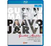 Mahler: Symphonies Nos. 3 and 4 (Blu-ray) Mahler Jaervi Frankfurt Radio Sym Orch