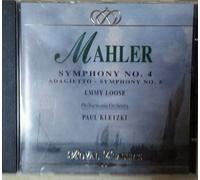 Mahler;Symphonies Nos.4 & 5 by Philharmonia Orchestra
