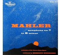 MAHLER: Symphony n. 7 - Scherchen, Vienna State Opera - 2 LP VINYL MONO WESTMINSTER 10566 - MADE IN JAPAN