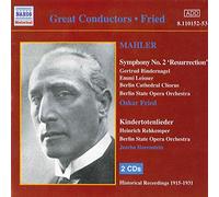 Mahler-Symphony No. 2 / Kindertotenlieder/Des Knaben Wunderhorn