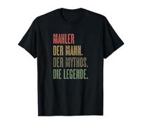 MAHLER - The Man of Myth the Legend | Name Funny - T-Shirt