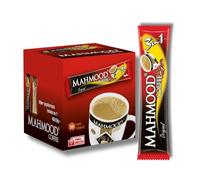 Mahmood 3-in-1 Instant Coffee Sticks, 48 Pack - Arabica Blend with Cream & Sugar - Smooth, Rich & Convenient Single-Serve Coffee