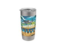 Maho Beach St. Maarten Stainless Steel Insulated Tumbler