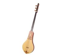 Mahogany Dulcimer Guitar 3 String Portable Dulcimer with Spruce and Mahogany for Practice Performance