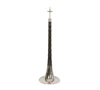 Mahogany Ebony Ebony Suona Musical Instrument For Beginners And Adults Entry-level D-key Ethnic Medium Trumpet Trumpet (Color : Ebony white bowl)