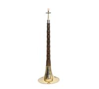 Mahogany Ebony Ebony Suona Musical Instrument For Beginners And Adults Entry-level D-key Ethnic Medium Trumpet Trumpet (Color : Bk sandalwood yellow bowl)