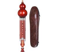 Mahogany Hulusi Play Professionally Cucurbit Flute Chinese Handmade Gourd Flute For Beginner Music Lovers Gourd Instrument