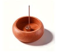 Mahogany Incense Stick Holders, Mahogany wood Incense, Incense Holder, Burner Solid wood incense holder 4 Sizes of Holes Alloy Incenses Holder Wooden incense burner for All Joss Sticks Tea Ceremonies