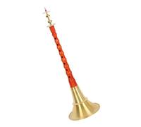 Mahogany Pole Suona Chinese Traditional Folk Woodwind Instrument Adult Suona With Accessories Suona Set (Color : 28.2cm)