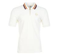 Mahony Velour Zip Polo Gardenia Gold, XL