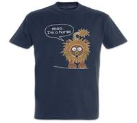 MAHOOUPBAG altareu PINGAN Moo I'm A Horse T Shirt Modern Phil Fun Family Dunphy Lion Shirt Symbol Pferd Black XL