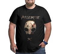 MAHOOUPBAG Men's Angerfist Graphic Cotton Short Sleve Tee T-Shirt Black XL