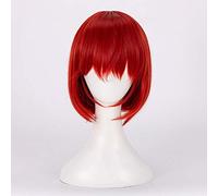 Mahoutsukai No Yome Chise Hatori Cosplay Perücken Kurze rote Cosplay Perücke Hitzebeständige synthetische Perücke Perucas AZ-010