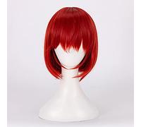 Mahoutsukai No Yome Chise Hatori Cosplay Wigs Short Red Cosplay Wig Heat Resistant Synthetic Wig Perucas Az-010