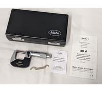 Mahr 40A Mechanical Micrometer 0-25mm