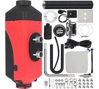 MAHWER Car Ignition Heating Systems ，12V 2KW Diesel Air Heater Compatible With RV Motorhome Trailer Trucks Boats Knob Switch Control, Silencer