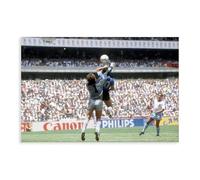 MAHWER Diego Maradona - Soccer Player Poster Canvas Poster Bedroom Decor Sports Landscape Office Room Decor Gift Unframe-style 20x30inch(50x75cm)