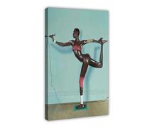 MAHWER Grace Jones Island Life - Poster Canvas Poster Wall Art Decor Print Picture Paintings for Living Room Bedroom Decoration Frame-style 16x24inch(40x60cm)