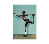 MAHWER Grace Jones Island Life - Poster Canvas Poster Wall Art Decor Print Picture Paintings for Living Room Bedroom Decoration Unframe-style 12x18inch(30x45cm)