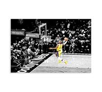 MAHWER James Lebron - Basketball Player Poster Canvas Poster Wall Art Decor Print Picture Paintings for Living Room Bedroom Decoration Unframe-style 16x24inch(40x60cm)