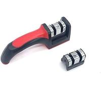 MAHWER Knife Sharpener，2 Stages Knife Sharpener Professional Kitchen Sharpening Stone Grinder Knives Whetstone Tungsten Diamond Ceramic Sharpener Tool (Color : C)