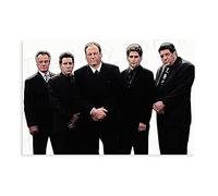 MAHWER The Sopranos Poster Canvas Poster Bedroom Decor Sports Landscape Office Room Decor Gift Unframe-style 12x18inch(30x45cm)