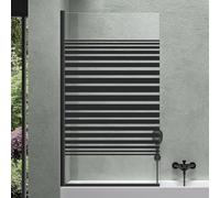 Mai & Mai Bath Shower Screen 180° Pivot Folding 6mm Toughened Glass Panel