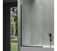 Mai & Mai Bath Shower Screen 180° Pivot Folding 6mm Toughened Glass Panel