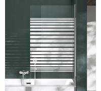 Mai & Mai Bath Shower Screen 180° Pivot Folding 6mm Toughened Glass Panel
