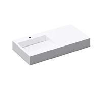 Mai & Mai Col11 Wall-Mounted Washbasin 100 x 50 x 13 cm White Mineral Cast Rectangular Shape