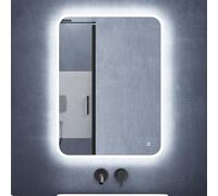 Mai & Mai Design LED Wall Mirror 600 x 800/800×600 mm Bathroom Rectangle Mirror Anti-Fog Layer