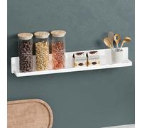 Mai & Mai Magnetic Spice Rack for Refrigerator, No Drilling Magnetic Shelf for Kitchen Storage & Organisation, Fridge Organiser for Kitchen Essentials, Reglo-01, White